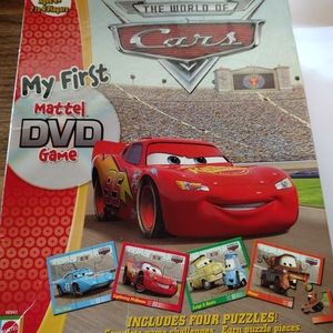 Disney Cars DVD puzzle game